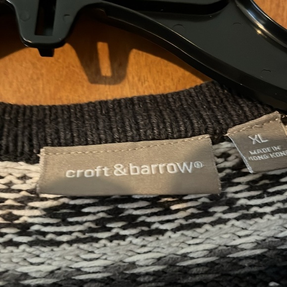 Croft & Barrow Zip sweater - Picture 3 of 3